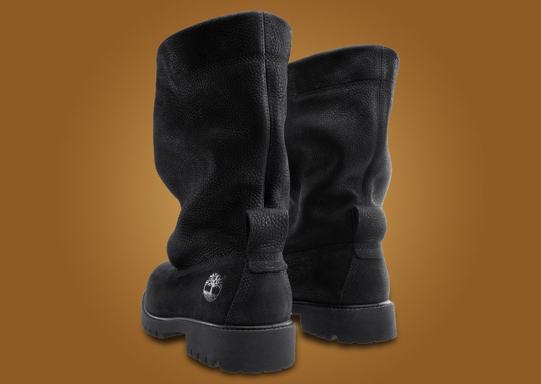 Telfar x Timberland Pull On Boot Mid Black - Back