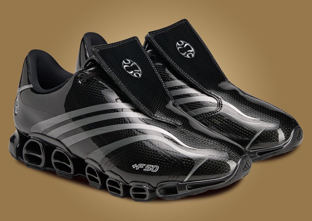 Slam Jam x adidas F50 Tunit Mega Black - Angle