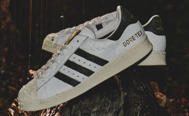Snakeskin Superstars: atmos and adidas Reunite for Gore-Tex Shell Toe With Scales