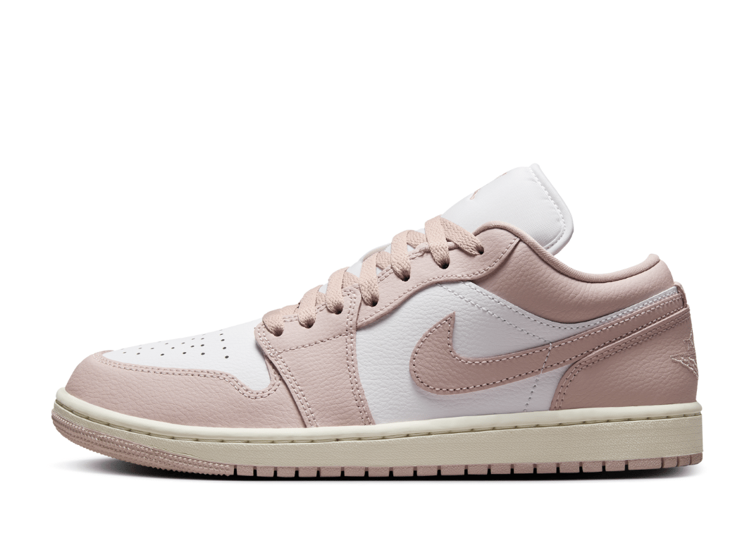 Air Jordan 1 Low White Sail Pink Oxford (W)