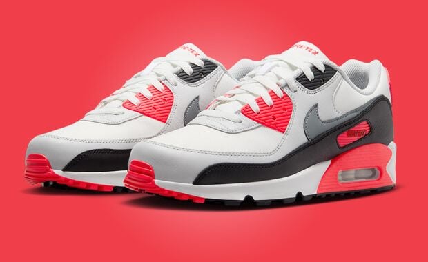 The Nike Air Max 90 Gore Tex Bright Crimson Has Infrared Vibes