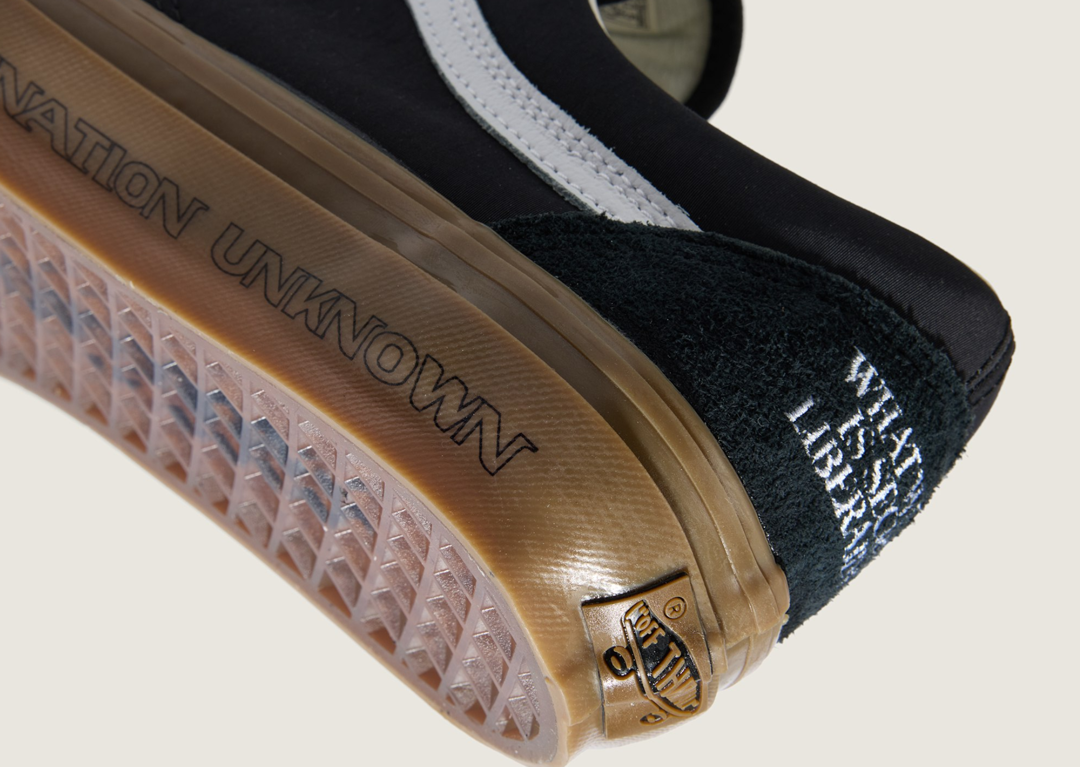 Liberaiders x Vans Old Skool Black - Heel Detail