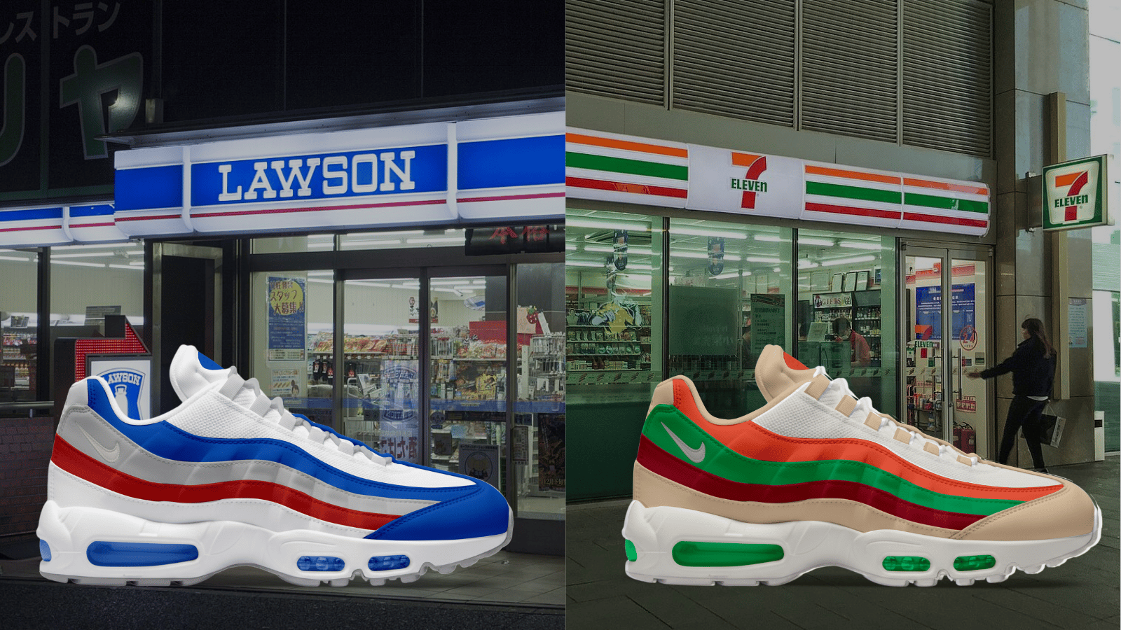 7-Eleven and Lawson Inspire These Nike Air Max 95s