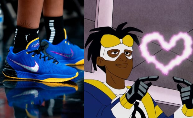 Static Shock Inspires A'ja Wilson's Latest Nike LeBron 21 PE