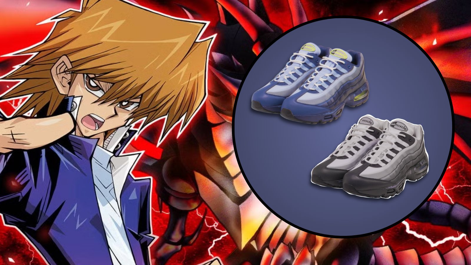 First Look at the Yu-Gi-Oh! x Nike Air Muscle 95