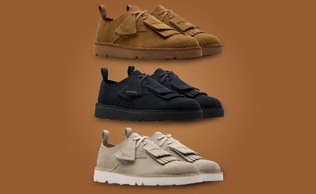 Engineered Garments x Clarks Originals Desert Khan Pack