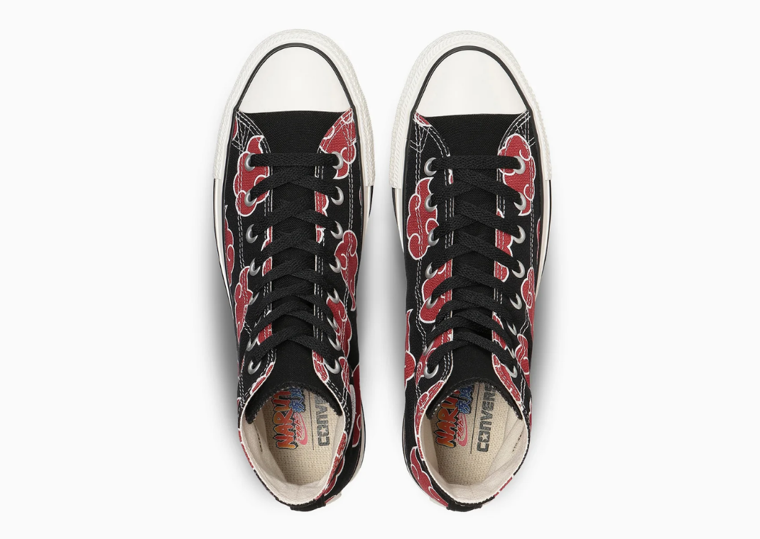 Naruto x Converse Chuck Taylor Hi Itachi Uchiha - Top