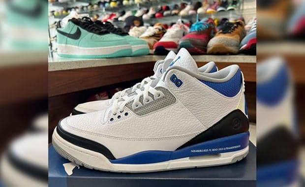 Detailed Look At An Ultra Rare fragment design x Air Jordan 3 Retro Sample