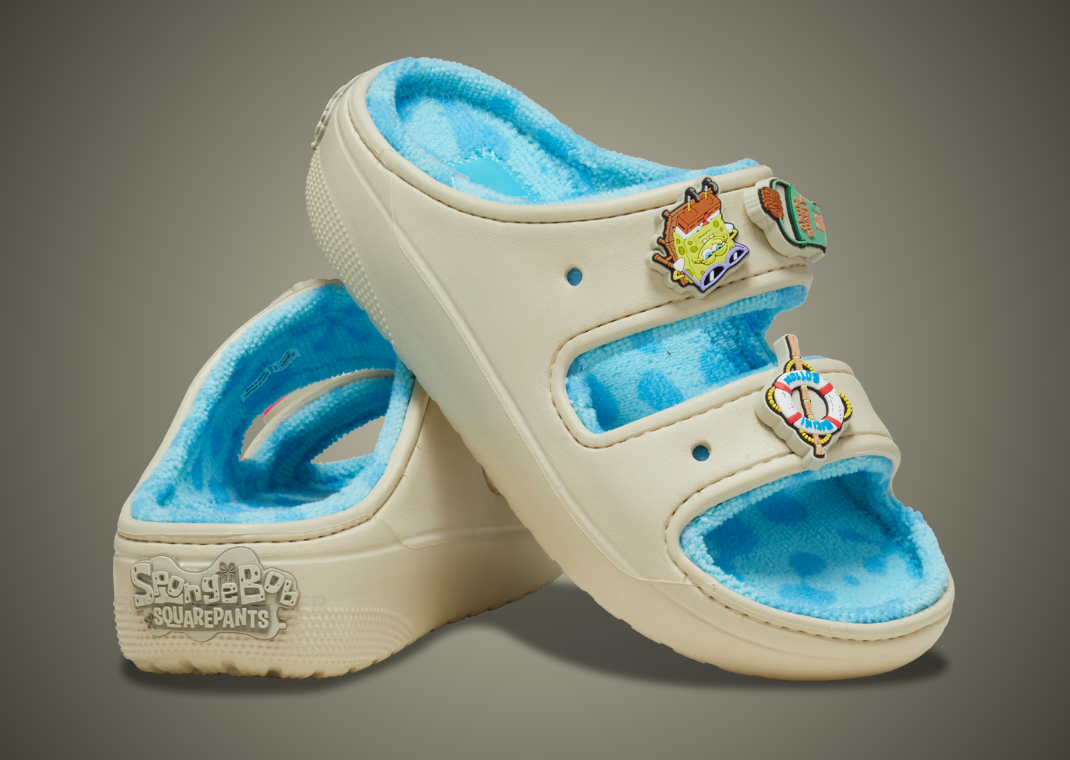SpongeBob Squarepants x Crocs Cozzzy Sandal Angle