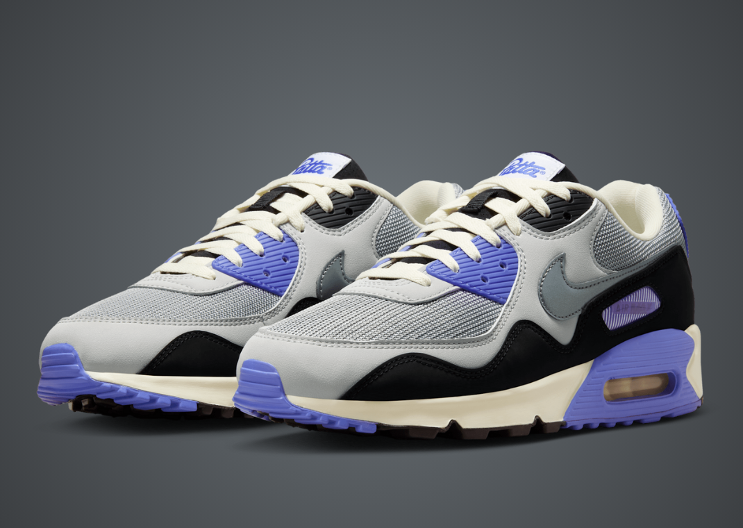 Patta x Nike Air Max 90 Waves Sapphire Angle