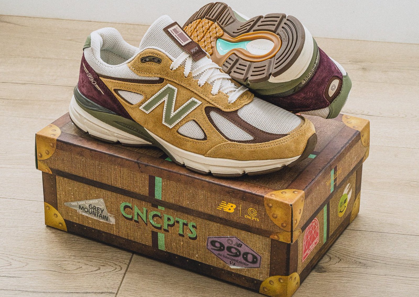 Concepts x New Balance 990v4 Made in USA