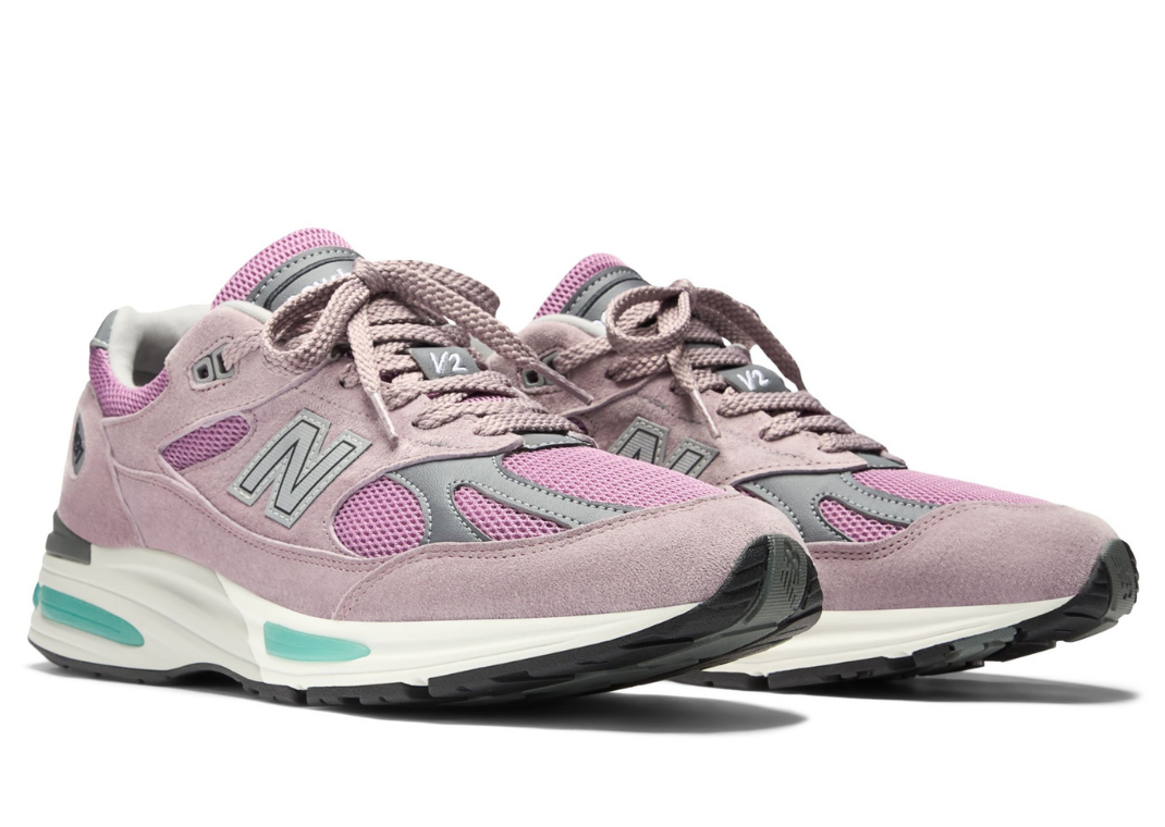 New Balance U991MG2ピンク グレー 9D UK New Balance is Ready for Spring with a Smoked Pearl Pink Made in