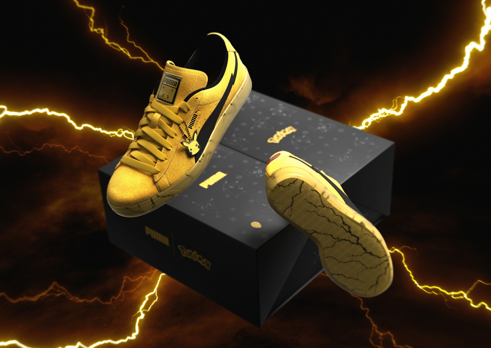 Pokémon x Puma Suede Pikachu