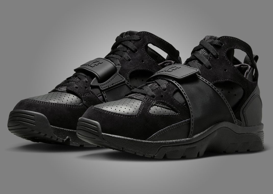 公式正規品!★AIR HUARACHE TRIPLE BLACK Nike Air Huarache Triple Black Mens Lifestyle Shoe Black