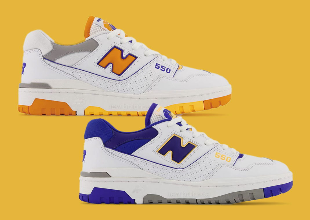 New Balance 550 "Lakers" Pack