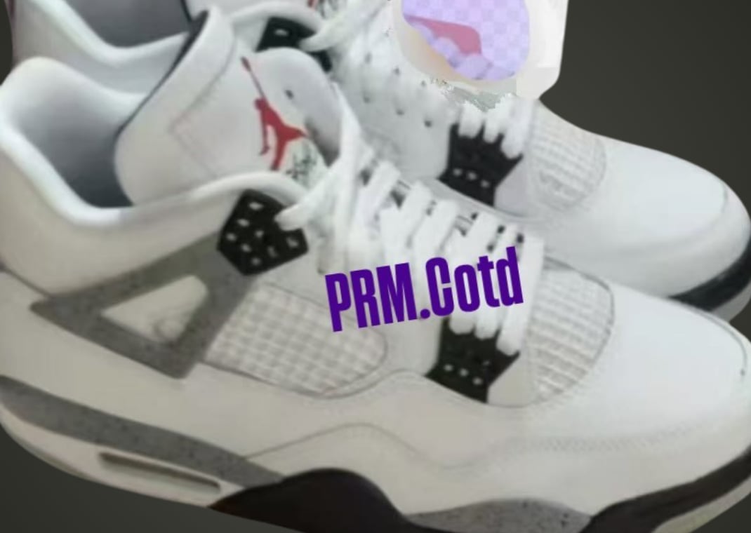 Air Jordan 4 Retro White Cement