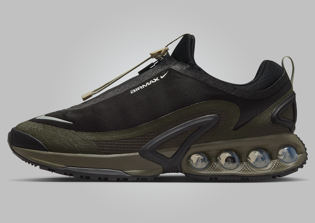 Nike Air Max DN Roam Black Cargo Khaki - Lateral