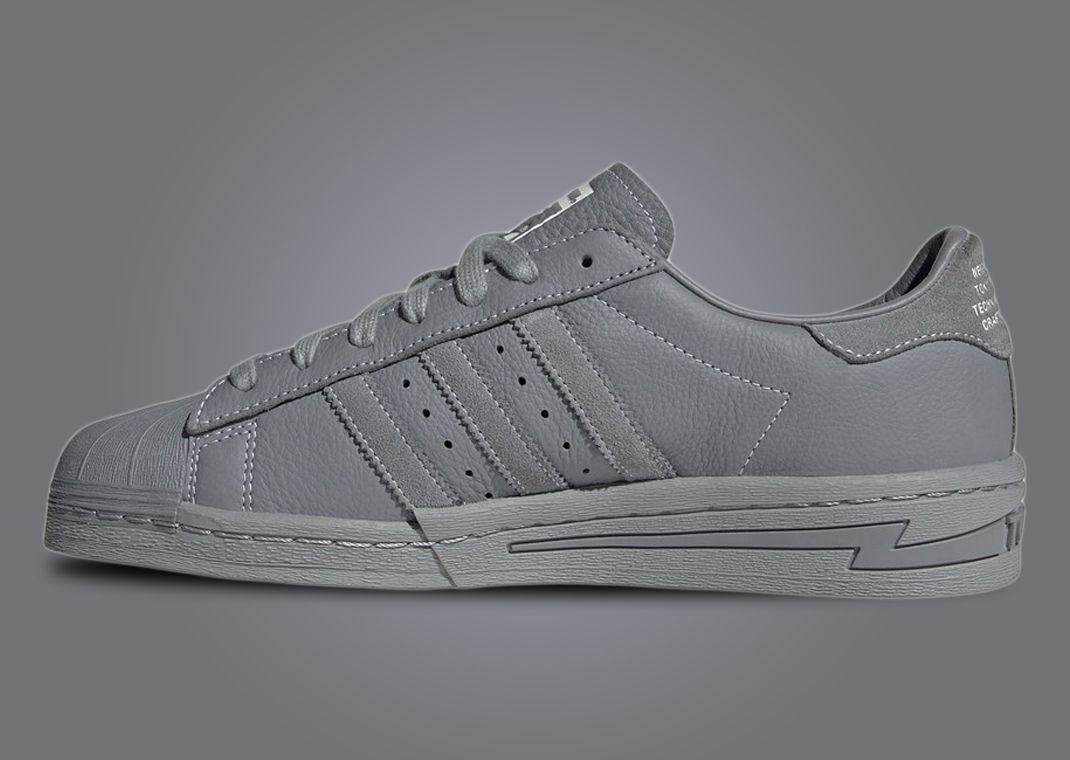 The NEIGHBORHOOD x adidas Superstar Grey Releases in 2024