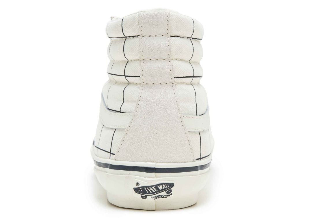 UNDERCOVER x Vans Sk8-Hi White - Back