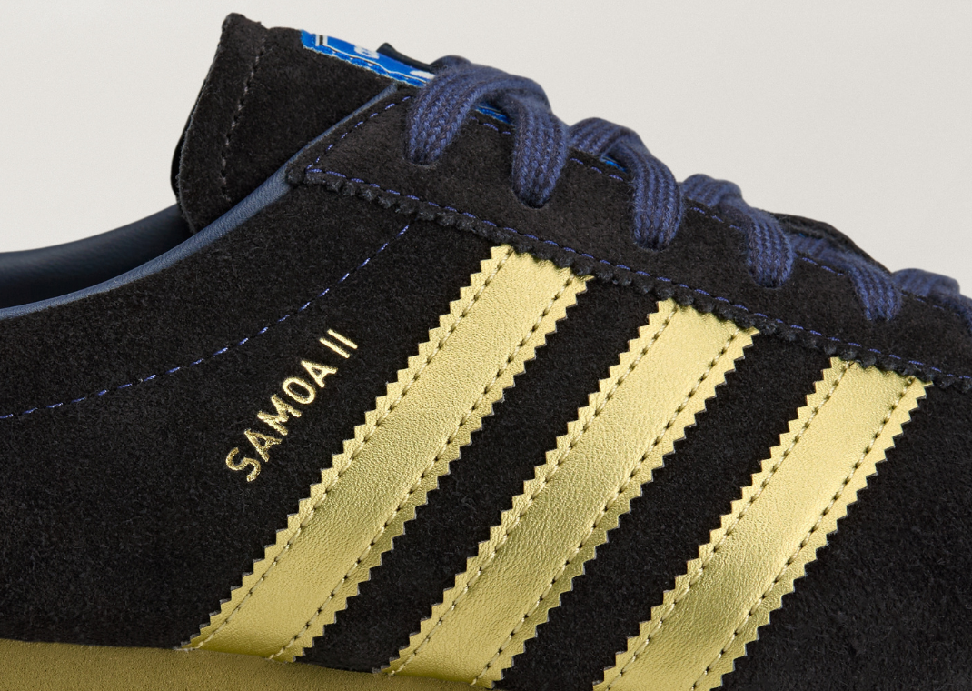 adidas Samoa II SPZL Black Gold - Detail
