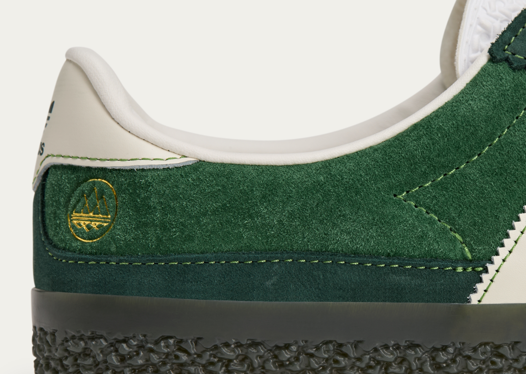Celtic x adidas Roelee SPZL - Heel Detail