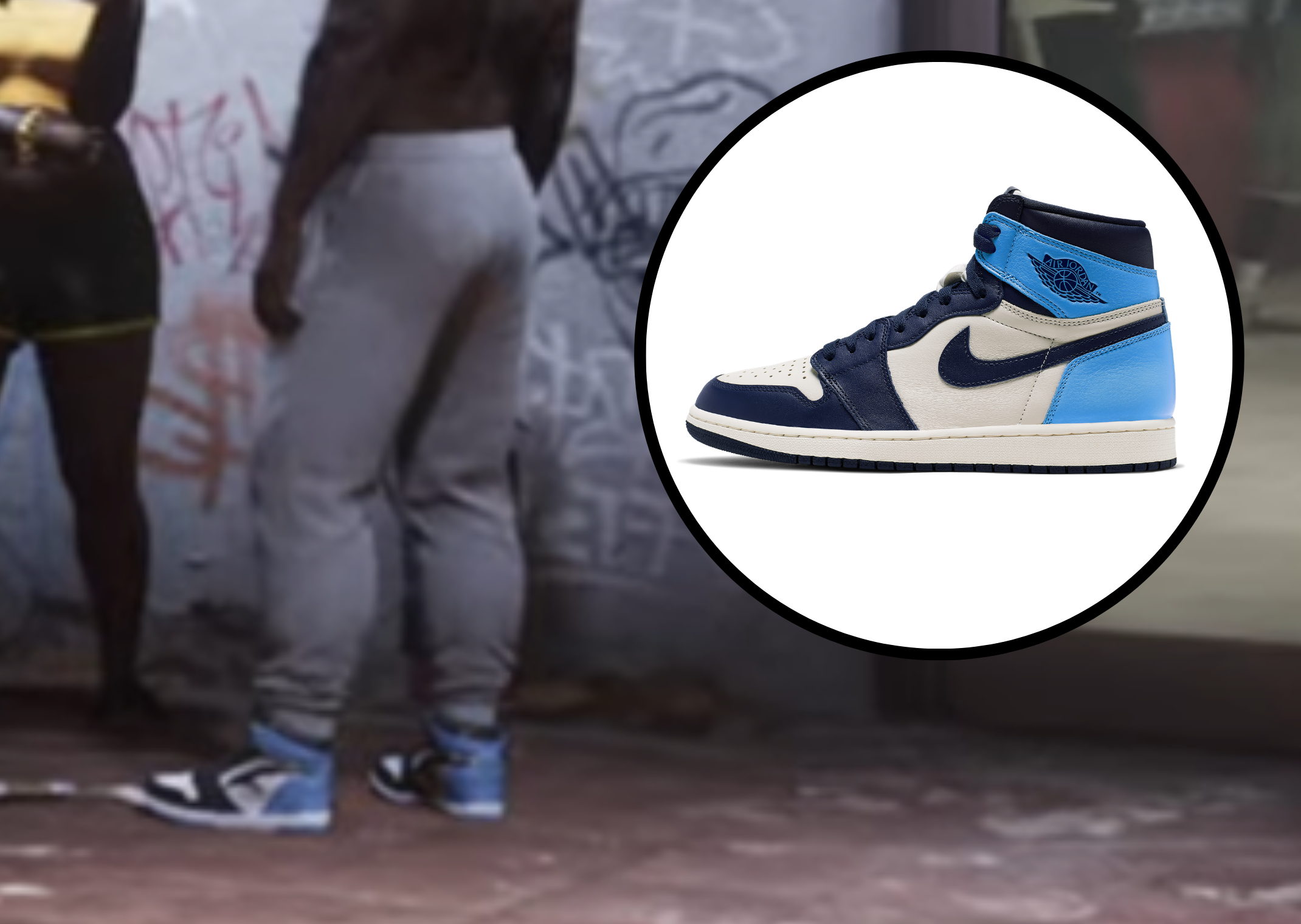 Air Jordan 1 High UNC Obsidian