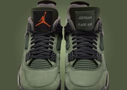 Undefeated x Air Jordan 4 Retro OG SP Tongue Tag
