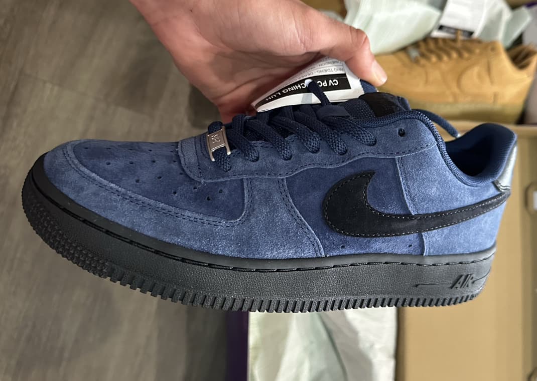The Nike SB Air Force 1 is Dropping in Navy Suede for the Holiday