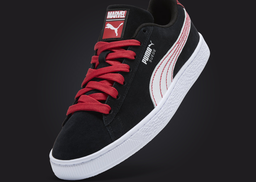 Marvel x Puma Suede Spider-Man Angle
