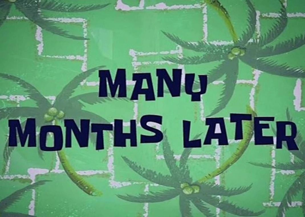 Many Months Later meme