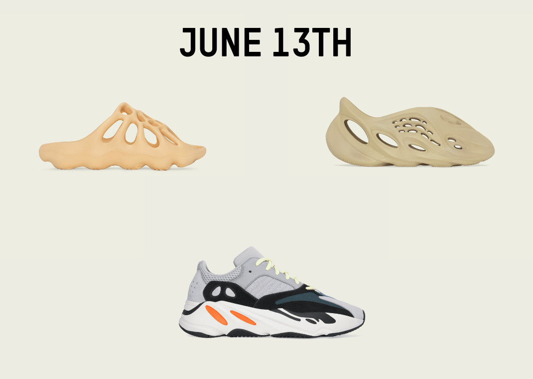 Yeezys Dropping June 13