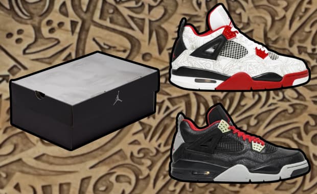 Air Jordan 4 Retro Laser Pack Teaser