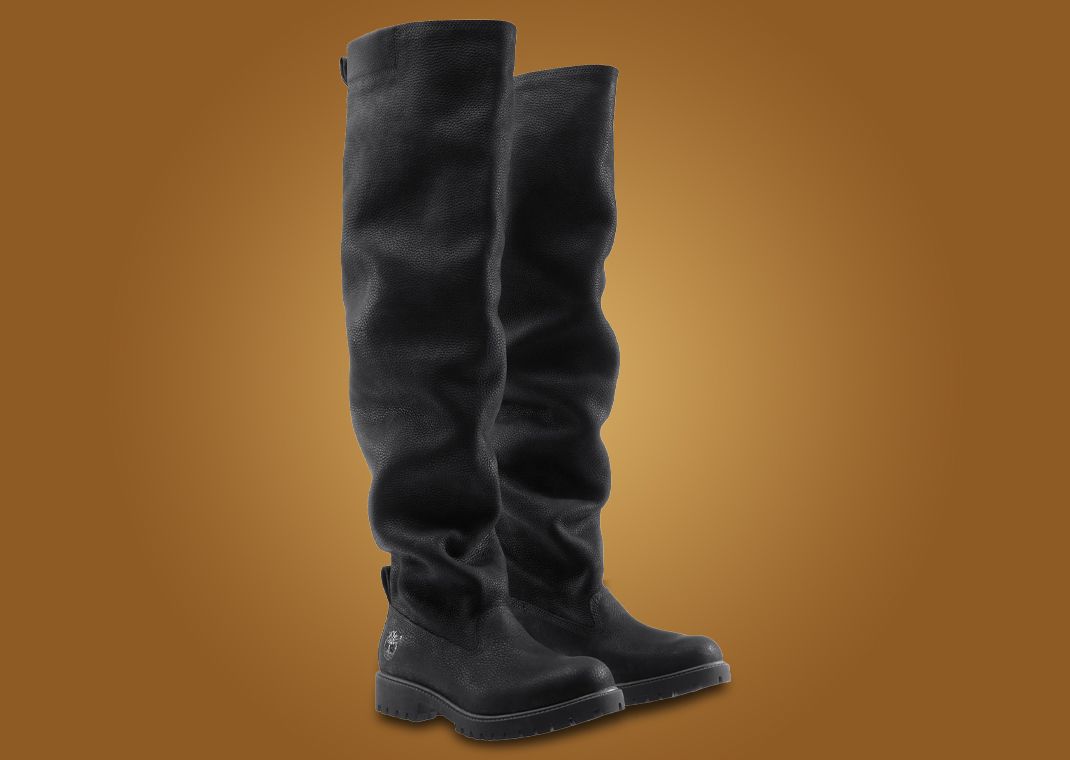 Telfar x Timberland Pull On Boot High - Angle