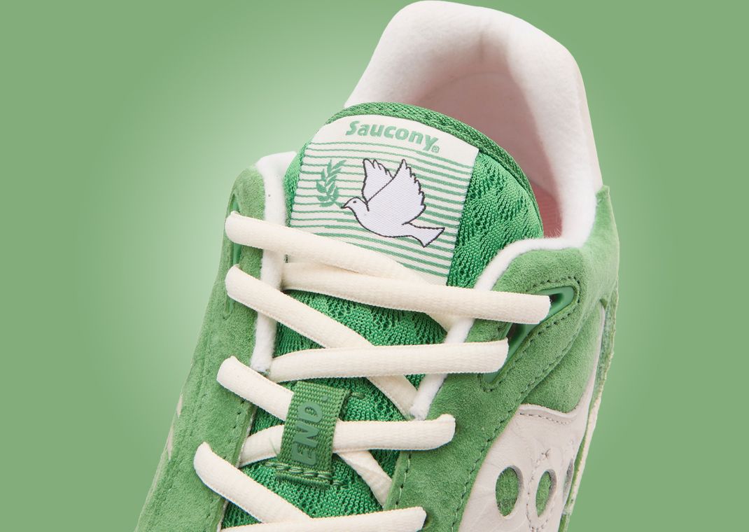 END. x Saucony Shadow 6000 - Tongue Detail