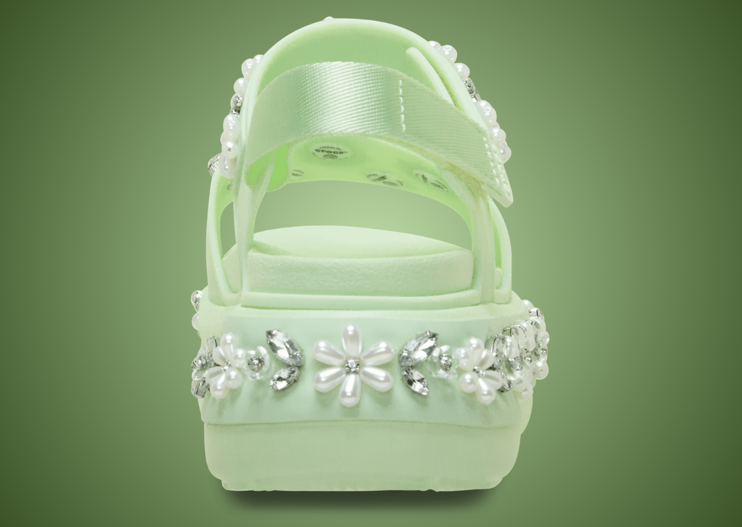 Simon Rocha x Crocs Soho Sandal Jade - Back