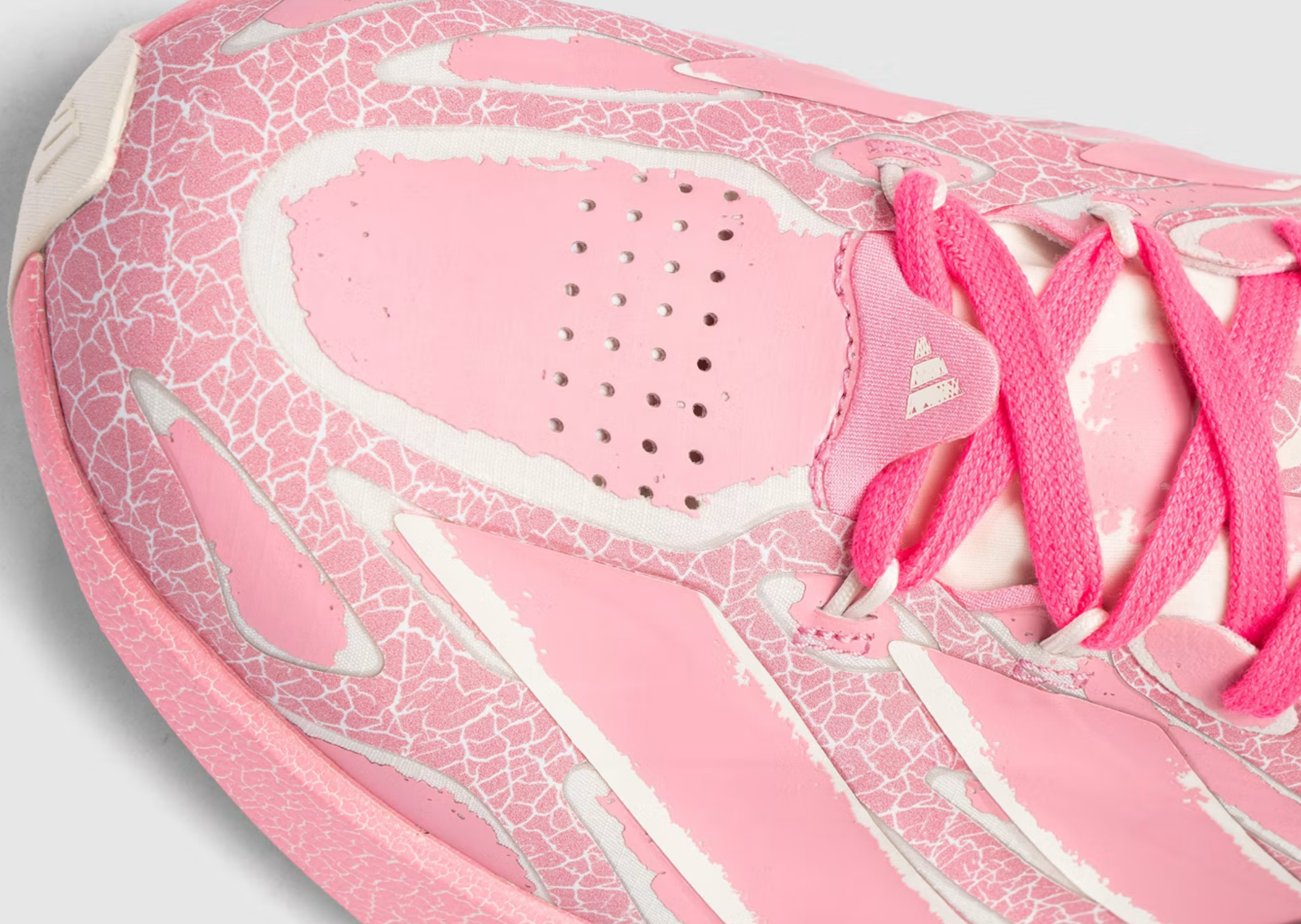 The Whitaker Group x adidas Adizero Evo SL Exo Do Not Duplicate Chicago Marathon Pink - Detail