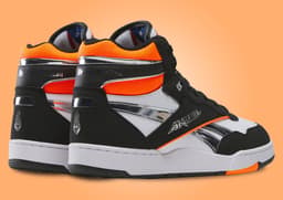 Anuel AA x Reebok BB II Mid Heel Angle