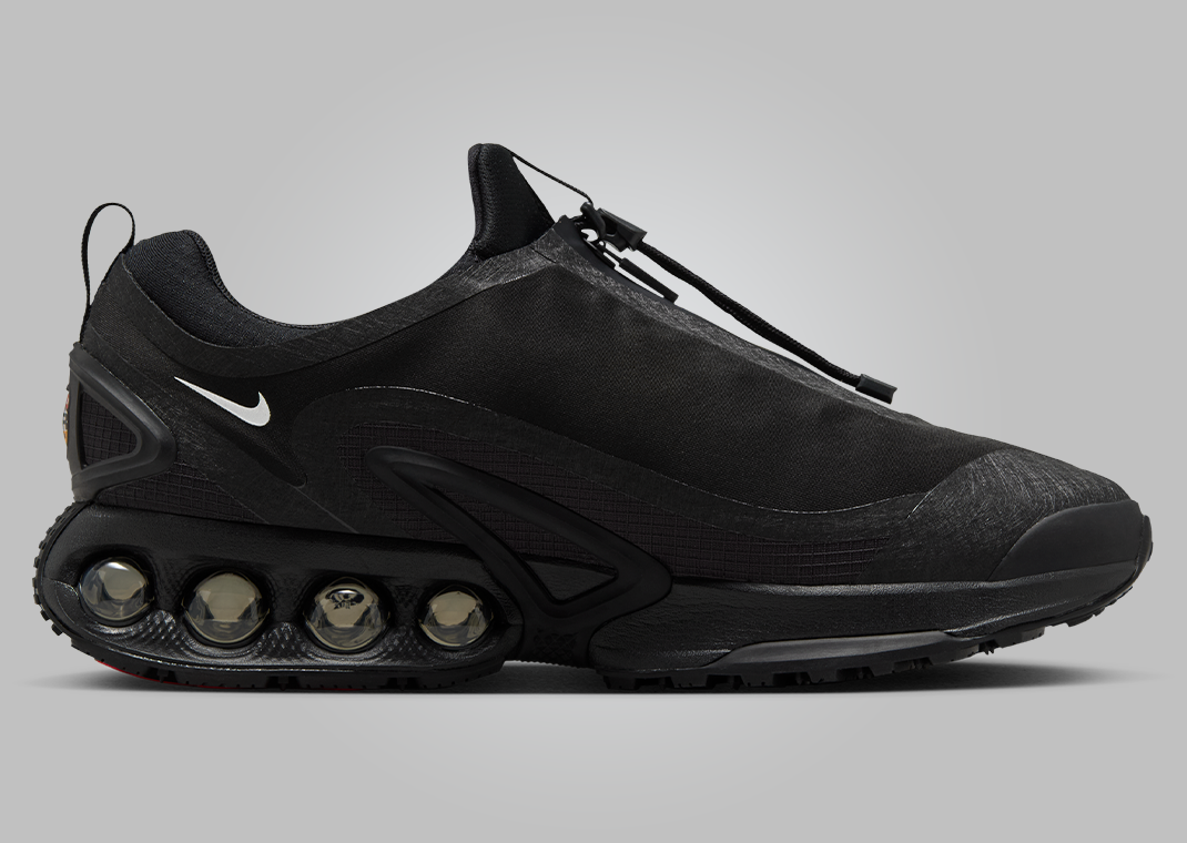 Nike Air Max DN Roam Black Metallic Silver - Medial