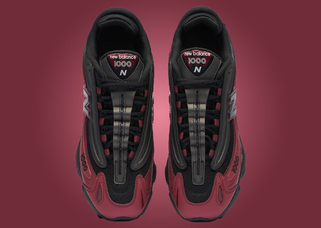 New Balance 1000 Monarch Burgundy Top