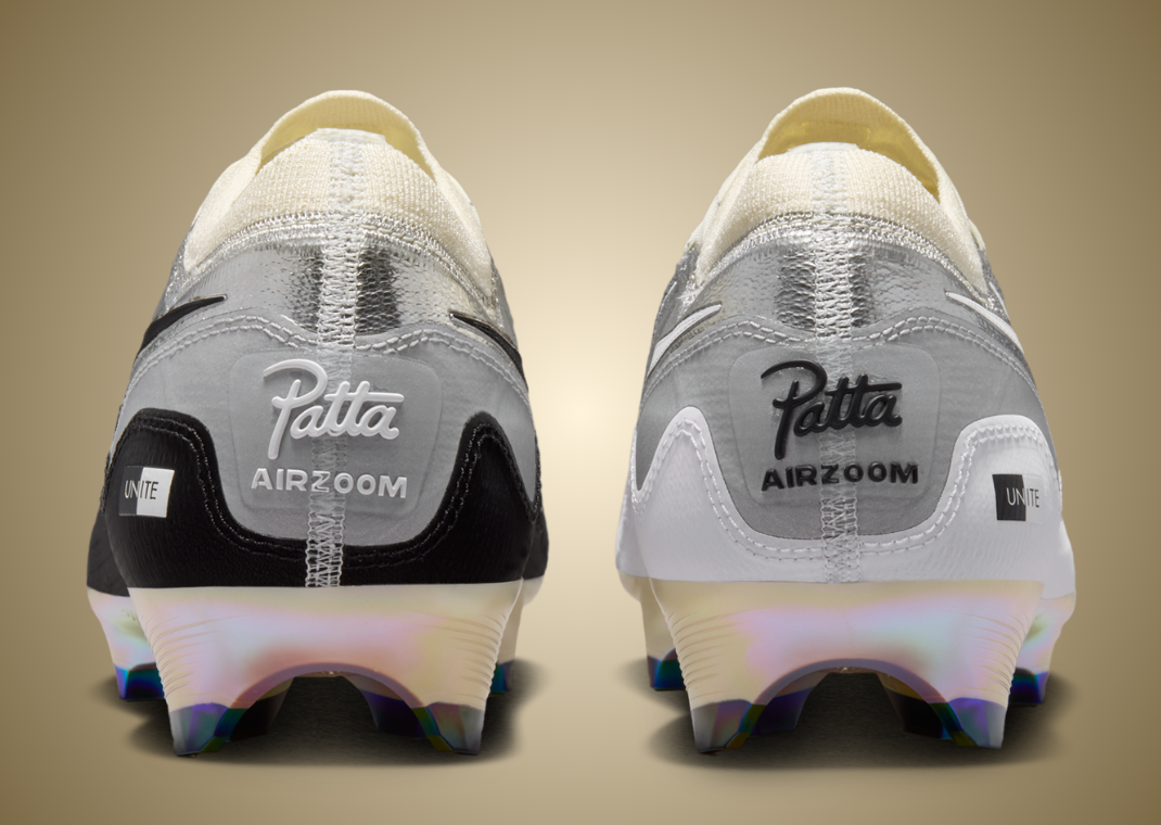 Patta x Nike Mercurial Zoom Vapor 16 Elite FG Waves Pack Black White - Back