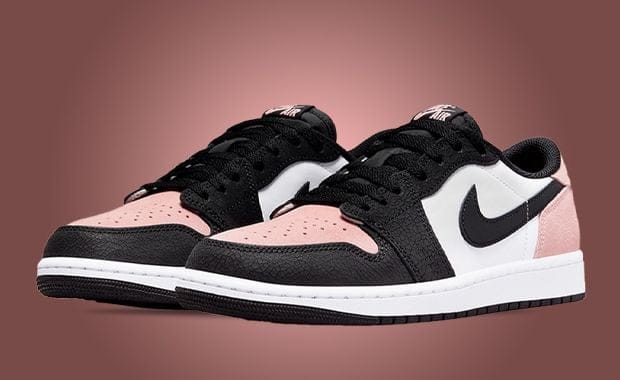 Bleached Coral Accents The Air Jordan 1 Low