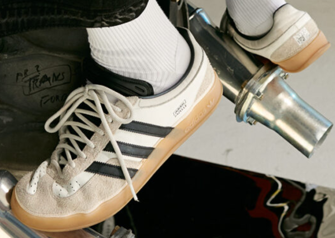 The Bad Bunny x adidas Gazelle Indoor White Black Releases 