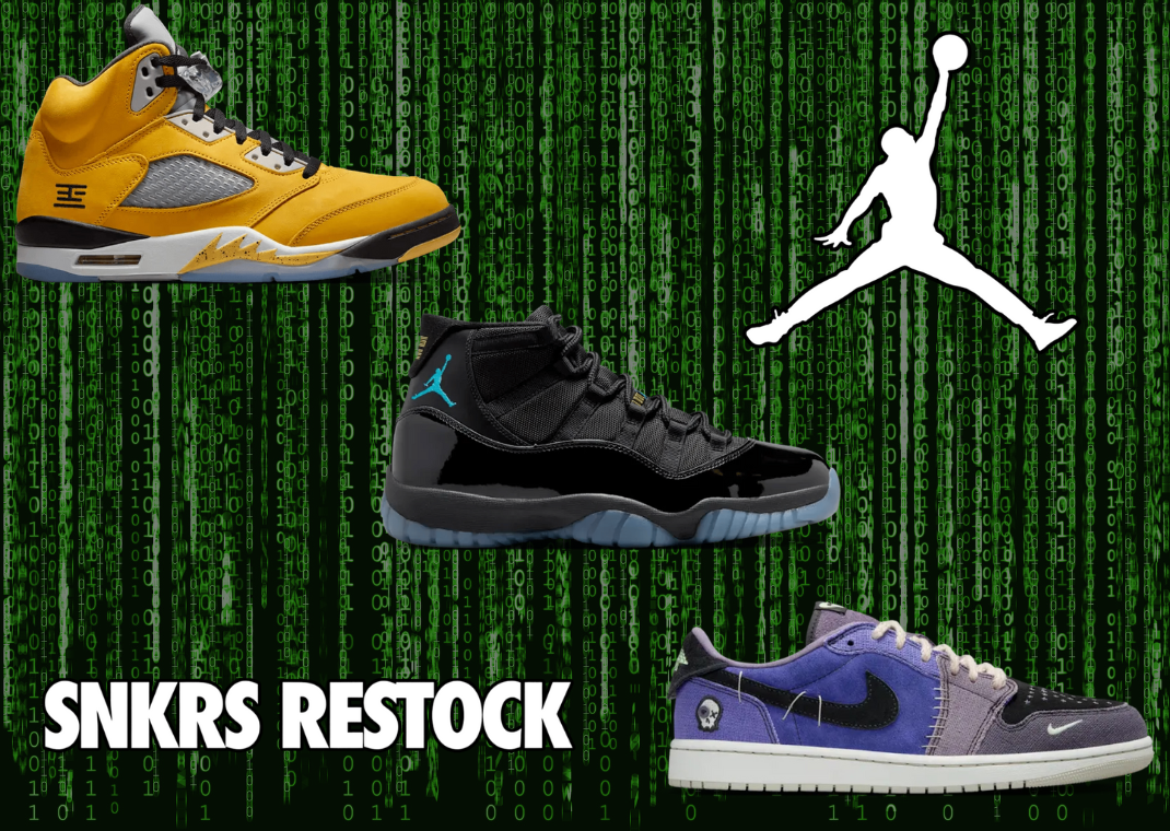 Jordan Restock for January 9, 2026