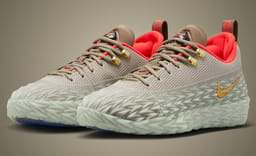The Nike ST Charge Gets Another Overseas Drop with this College Grey and Bright Crimson Colorway