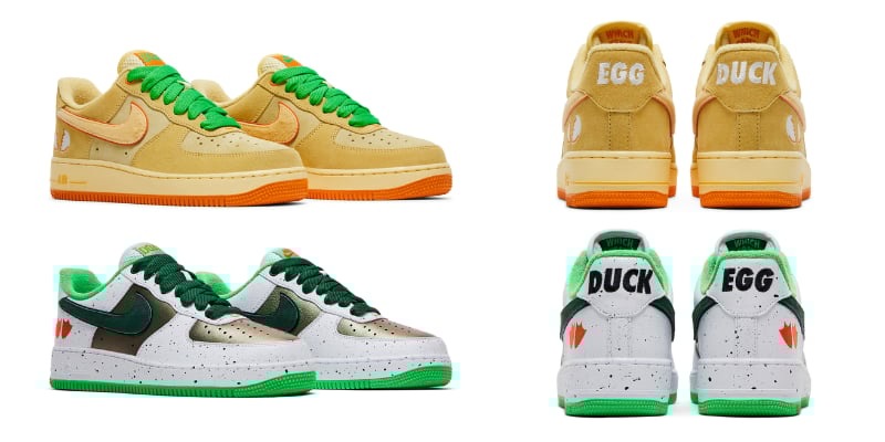 Ducks of a Feather has a Duck and Egg-Themed Oregon Ducks Nike Air Force 1 Collab