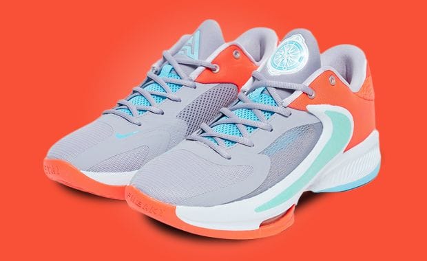 Giannis Antetokounmpo Adds Neon Accents To The Latest Nike Zoom Freak 4