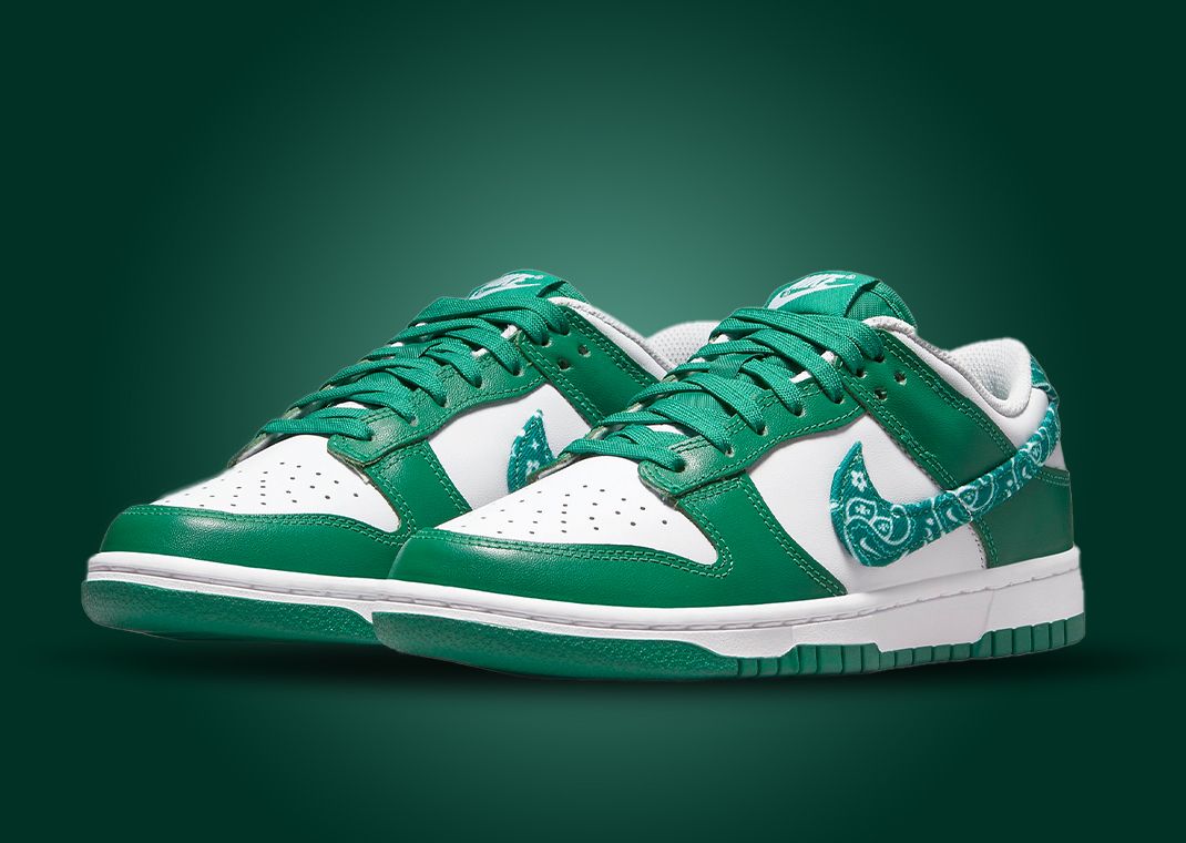 Nike Dunk Low "Green Paisley" (W)