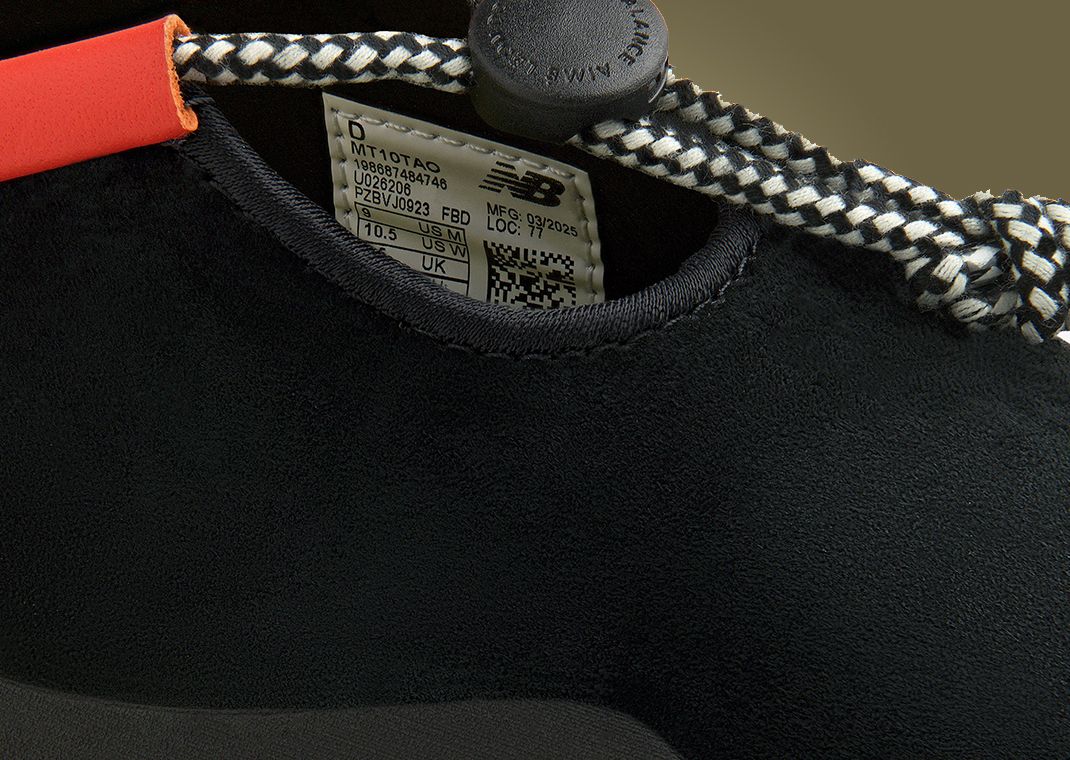 Aime Leon Dore x New Balance MT10T Sport Shoe Black Detail