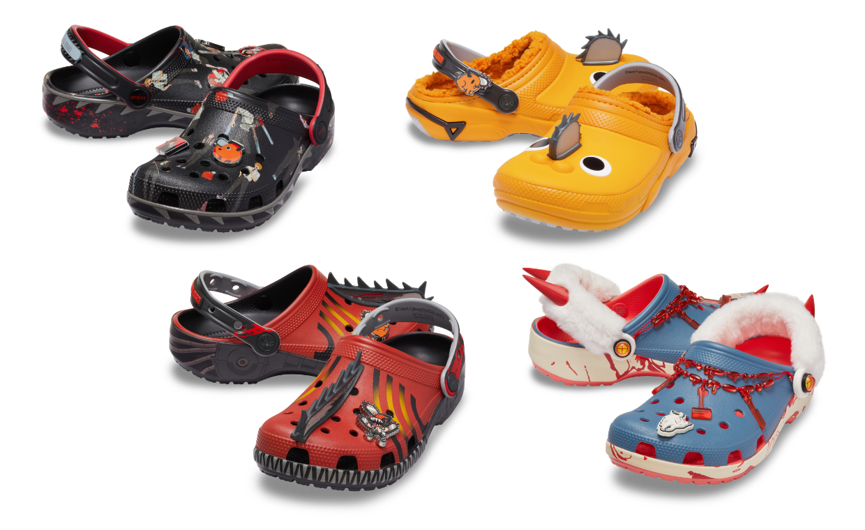 Crocs Expands Its Anime Collab Collection with a Chainsaw Man Pack