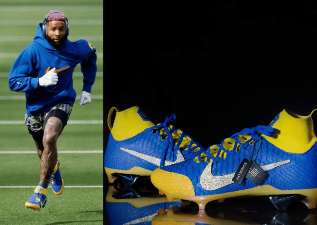 Odell Beckham Jr.’s $200,000 Super Bowl Cleats